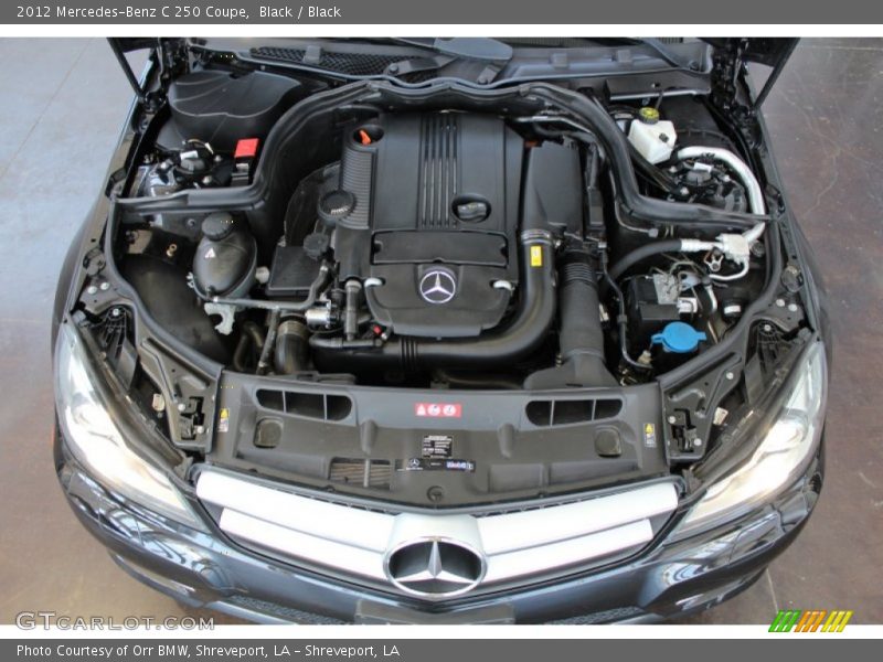 Black / Black 2012 Mercedes-Benz C 250 Coupe