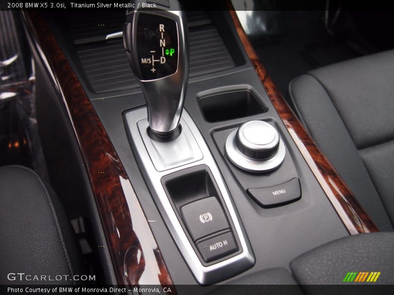 Titanium Silver Metallic / Black 2008 BMW X5 3.0si