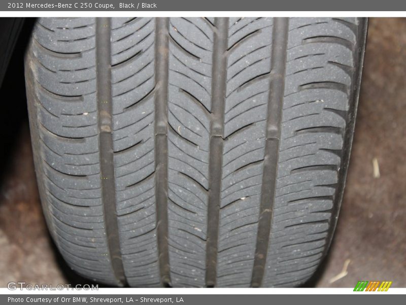 Black / Black 2012 Mercedes-Benz C 250 Coupe
