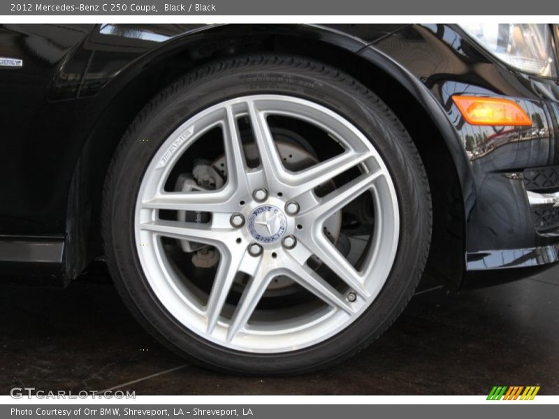 Black / Black 2012 Mercedes-Benz C 250 Coupe