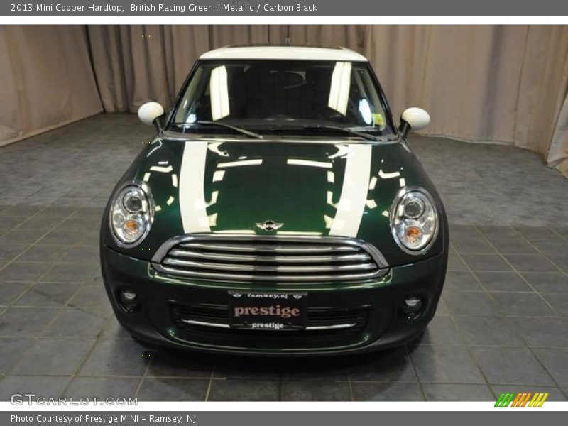 British Racing Green II Metallic / Carbon Black 2013 Mini Cooper Hardtop