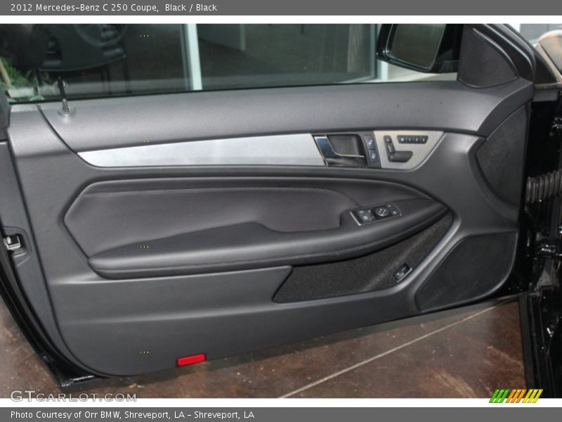 Black / Black 2012 Mercedes-Benz C 250 Coupe