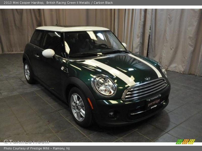British Racing Green II Metallic / Carbon Black 2013 Mini Cooper Hardtop