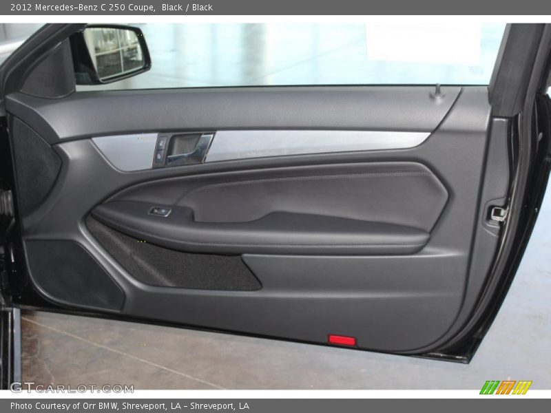 Black / Black 2012 Mercedes-Benz C 250 Coupe