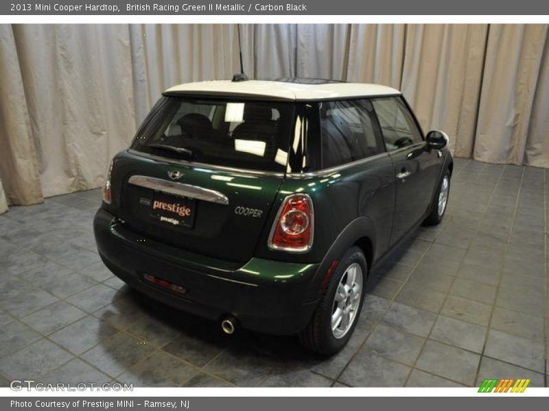 British Racing Green II Metallic / Carbon Black 2013 Mini Cooper Hardtop