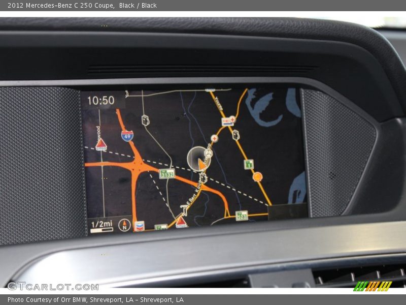 Black / Black 2012 Mercedes-Benz C 250 Coupe