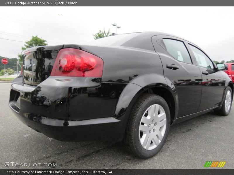 Black / Black 2013 Dodge Avenger SE V6