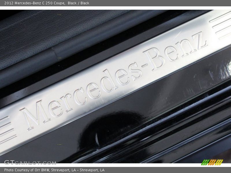 Black / Black 2012 Mercedes-Benz C 250 Coupe