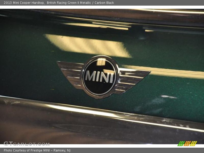 British Racing Green II Metallic / Carbon Black 2013 Mini Cooper Hardtop