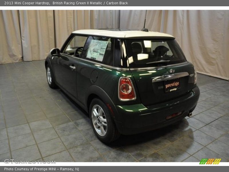 British Racing Green II Metallic / Carbon Black 2013 Mini Cooper Hardtop