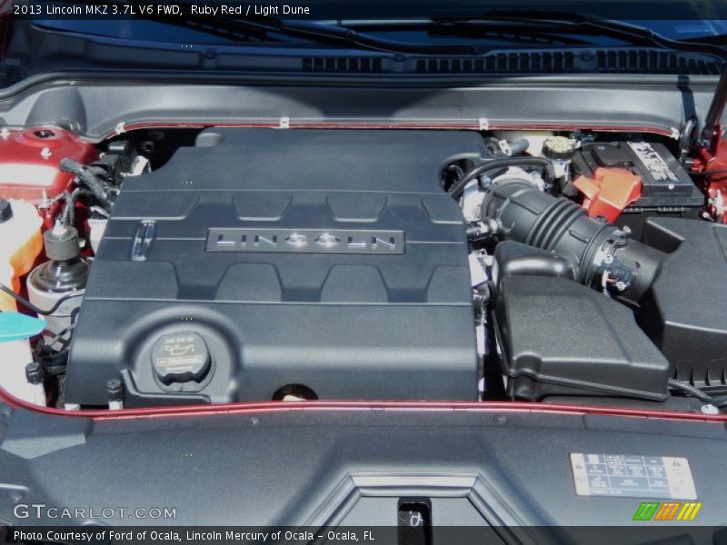  2013 MKZ 3.7L V6 FWD Engine - 3.7 Liter DOHC 24-Valve Ti-VCT V6