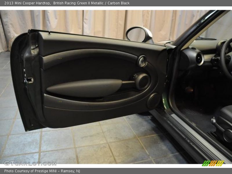 British Racing Green II Metallic / Carbon Black 2013 Mini Cooper Hardtop