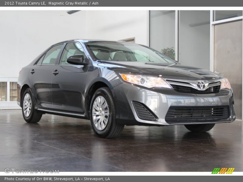 Magnetic Gray Metallic / Ash 2012 Toyota Camry LE
