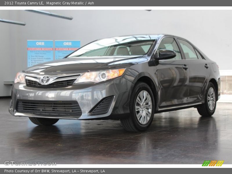 Magnetic Gray Metallic / Ash 2012 Toyota Camry LE