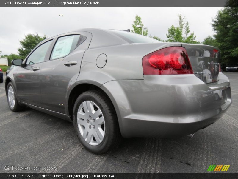 Tungsten Metallic / Black 2013 Dodge Avenger SE V6
