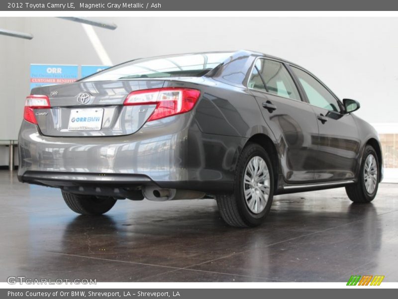 Magnetic Gray Metallic / Ash 2012 Toyota Camry LE