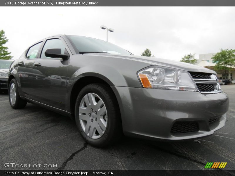 Tungsten Metallic / Black 2013 Dodge Avenger SE V6