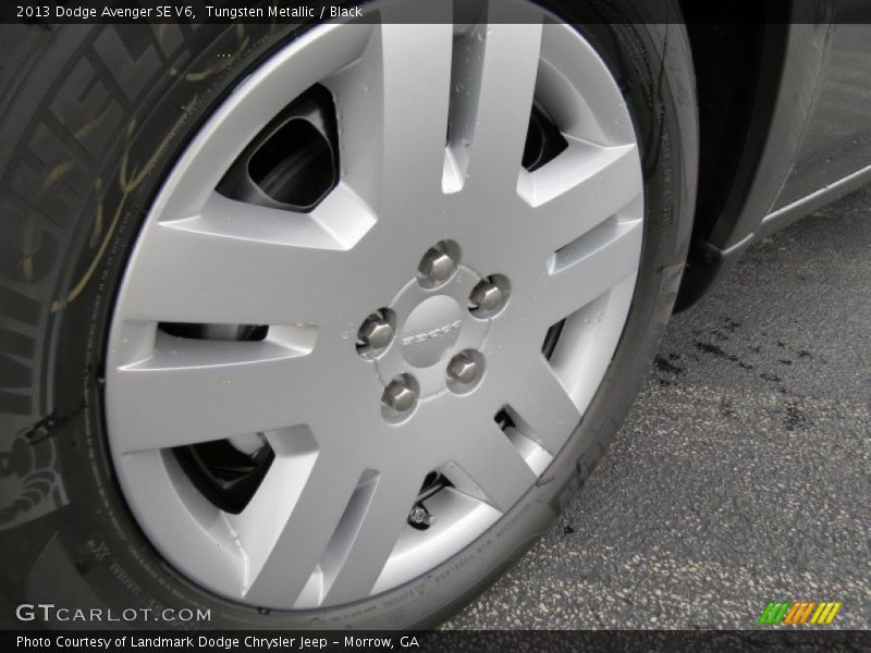 Tungsten Metallic / Black 2013 Dodge Avenger SE V6