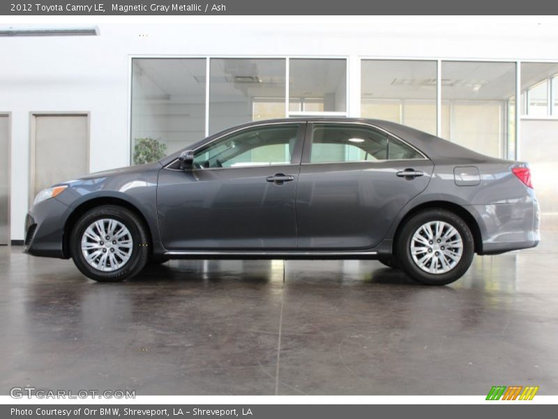 Magnetic Gray Metallic / Ash 2012 Toyota Camry LE