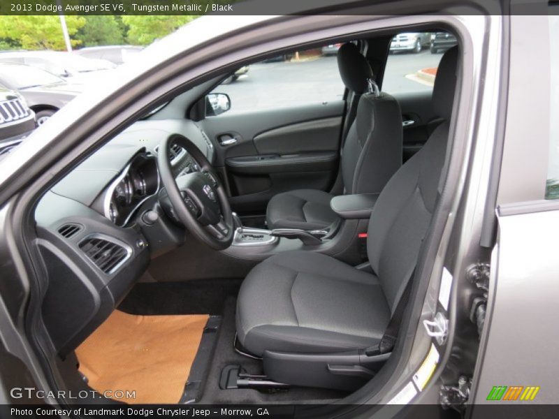 Tungsten Metallic / Black 2013 Dodge Avenger SE V6