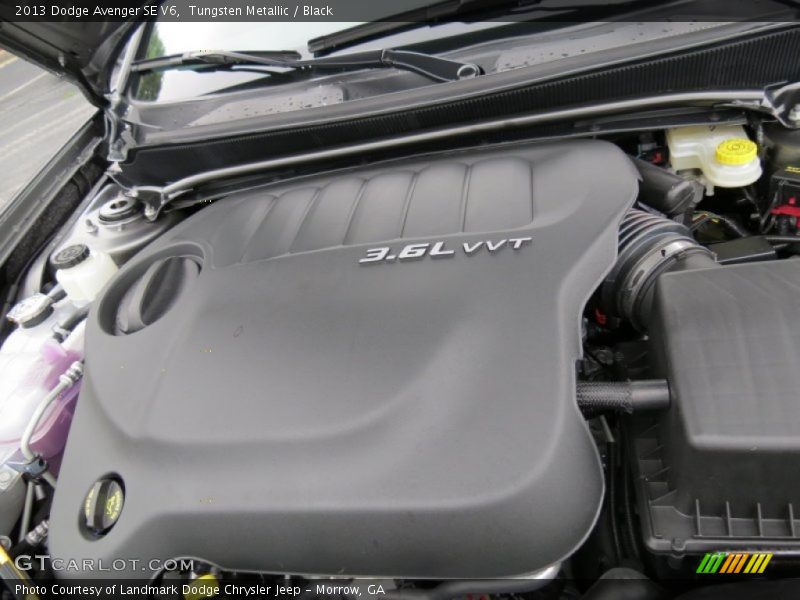 Tungsten Metallic / Black 2013 Dodge Avenger SE V6
