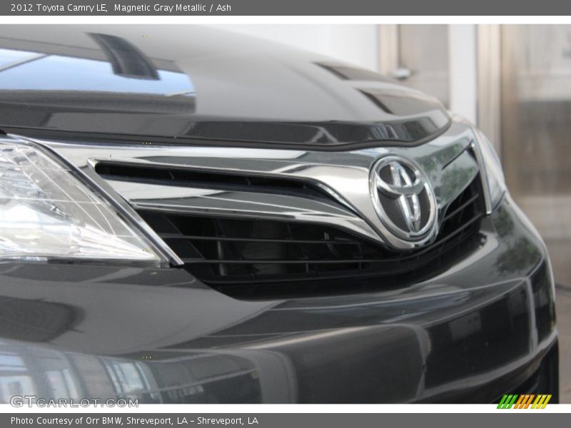 Magnetic Gray Metallic / Ash 2012 Toyota Camry LE
