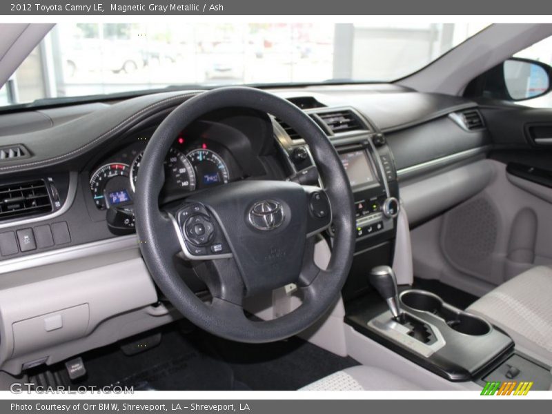 Magnetic Gray Metallic / Ash 2012 Toyota Camry LE