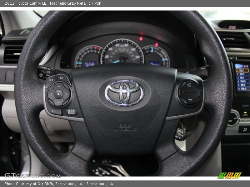 Magnetic Gray Metallic / Ash 2012 Toyota Camry LE