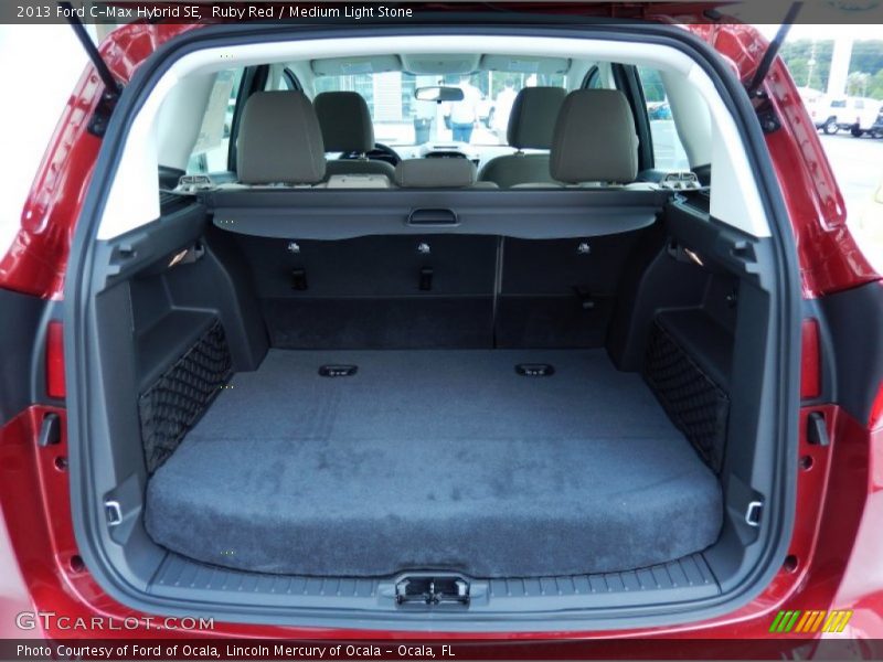 Ruby Red / Medium Light Stone 2013 Ford C-Max Hybrid SE