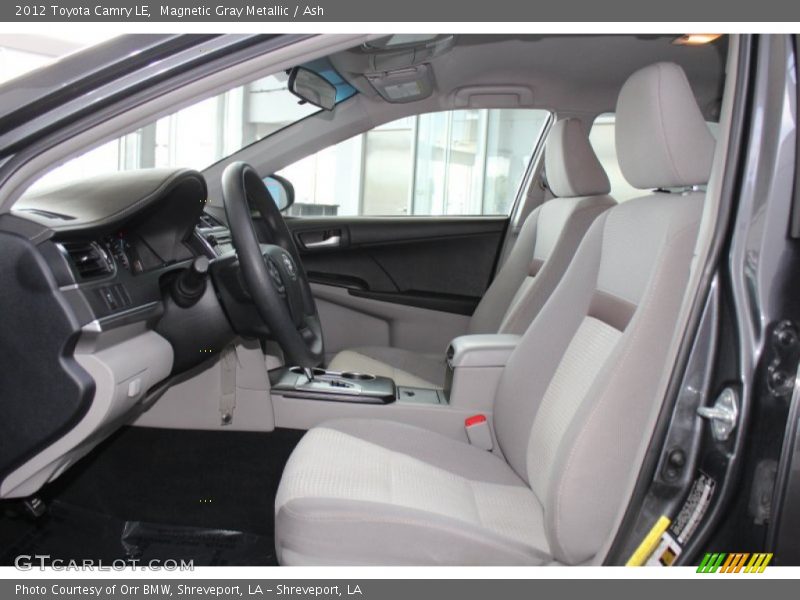 Magnetic Gray Metallic / Ash 2012 Toyota Camry LE
