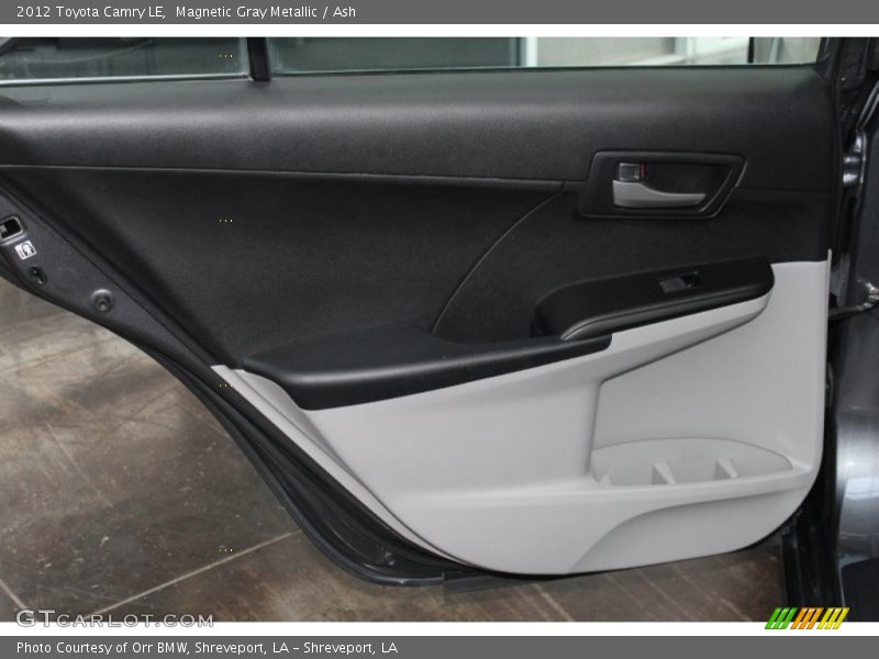 Magnetic Gray Metallic / Ash 2012 Toyota Camry LE