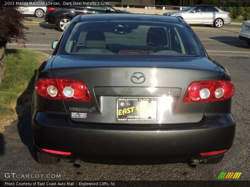 Dark Steel Metallic / Gray 2003 Mazda MAZDA6 i Sedan