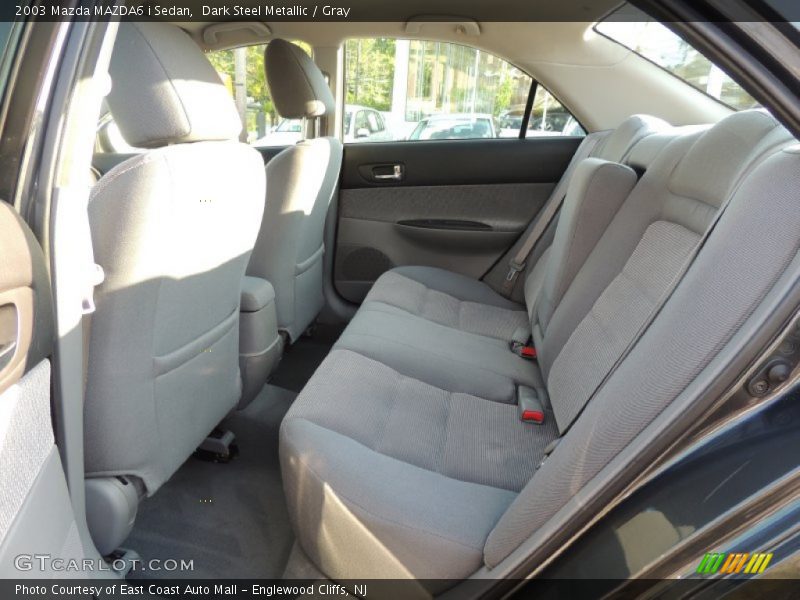 Dark Steel Metallic / Gray 2003 Mazda MAZDA6 i Sedan