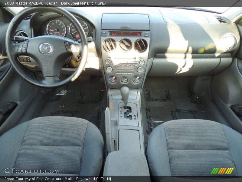 Dark Steel Metallic / Gray 2003 Mazda MAZDA6 i Sedan
