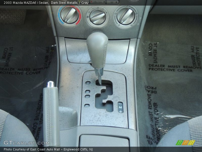 Dark Steel Metallic / Gray 2003 Mazda MAZDA6 i Sedan