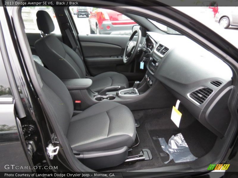 Black / Black 2013 Dodge Avenger SE V6
