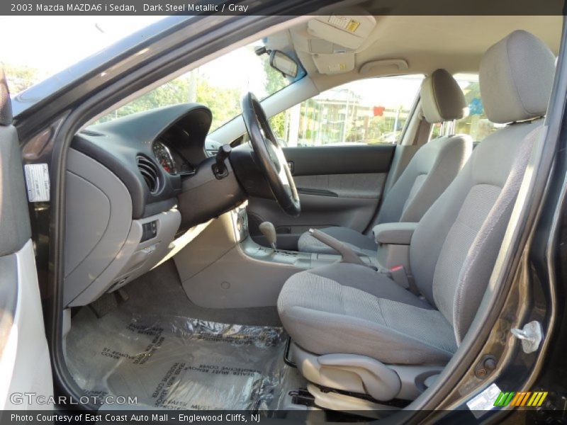 Dark Steel Metallic / Gray 2003 Mazda MAZDA6 i Sedan