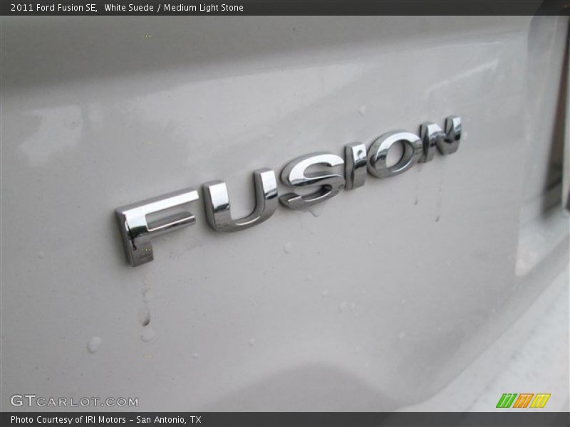 White Suede / Medium Light Stone 2011 Ford Fusion SE