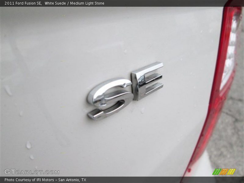White Suede / Medium Light Stone 2011 Ford Fusion SE