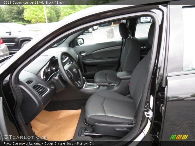 Black / Black 2013 Dodge Avenger SE V6