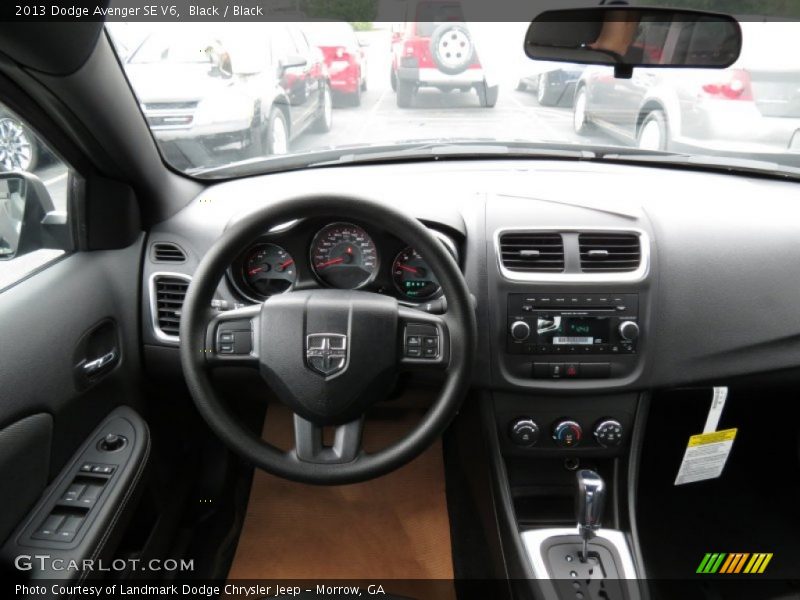 Black / Black 2013 Dodge Avenger SE V6
