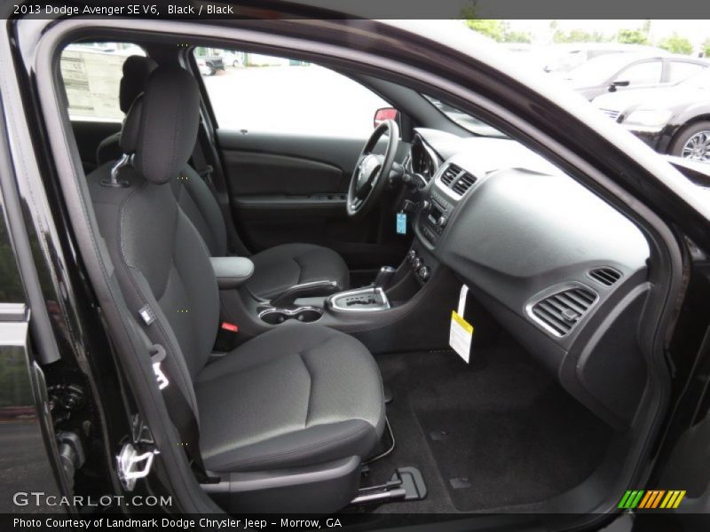 Black / Black 2013 Dodge Avenger SE V6
