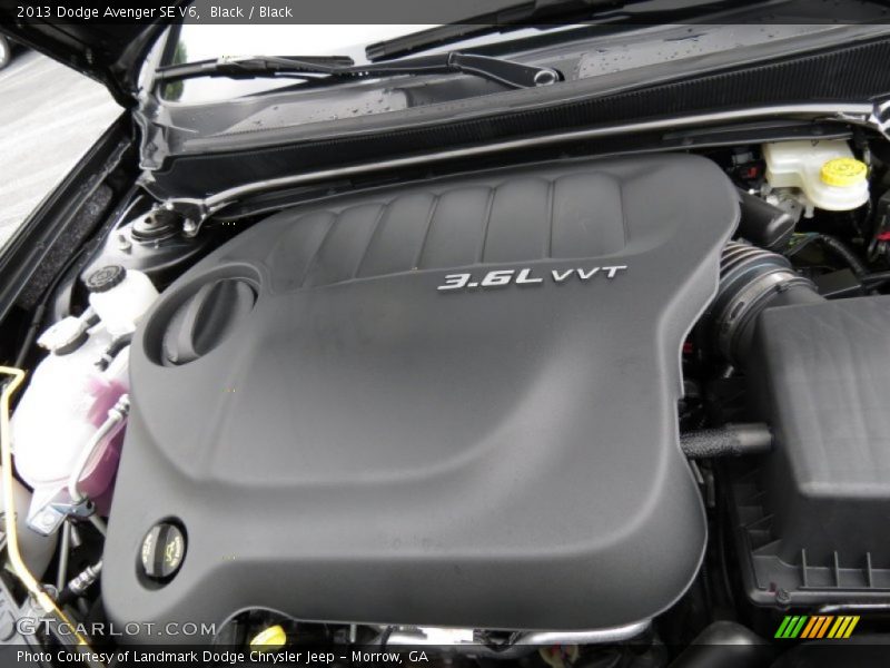 Black / Black 2013 Dodge Avenger SE V6