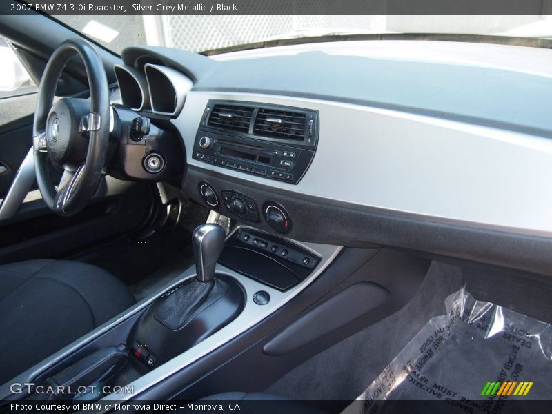 Silver Grey Metallic / Black 2007 BMW Z4 3.0i Roadster