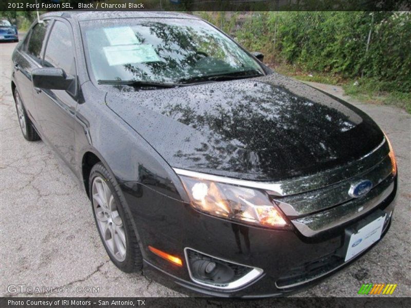 Black / Charcoal Black 2012 Ford Fusion SEL