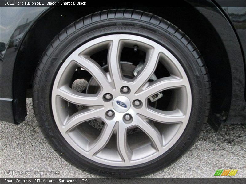 Black / Charcoal Black 2012 Ford Fusion SEL