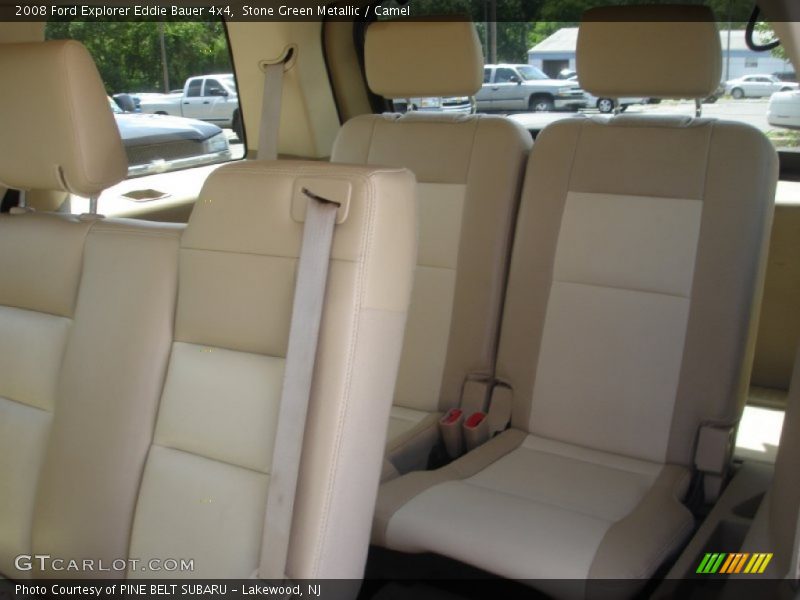 Stone Green Metallic / Camel 2008 Ford Explorer Eddie Bauer 4x4
