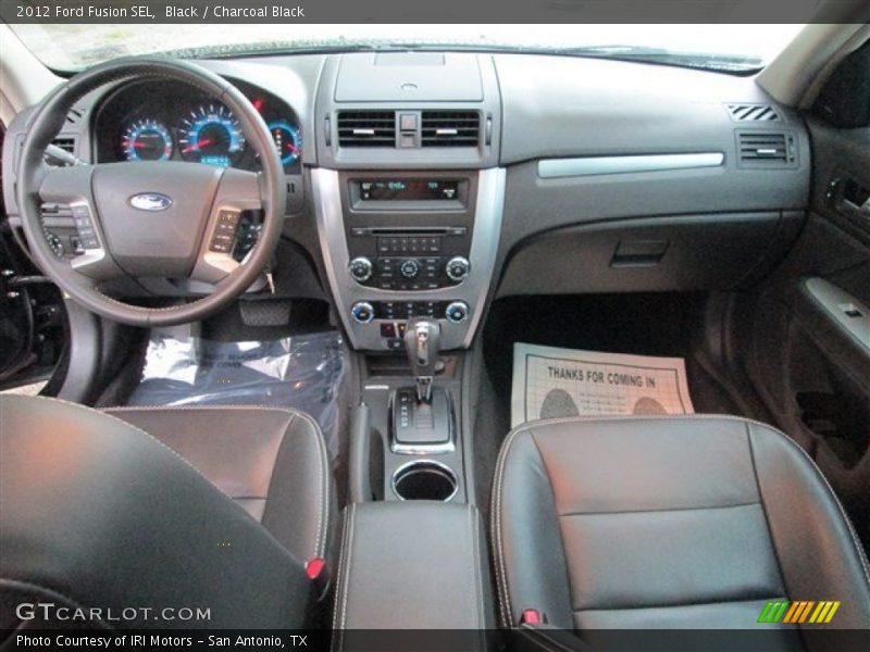 Black / Charcoal Black 2012 Ford Fusion SEL
