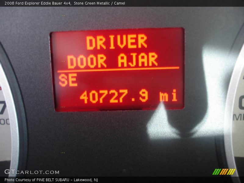 Stone Green Metallic / Camel 2008 Ford Explorer Eddie Bauer 4x4