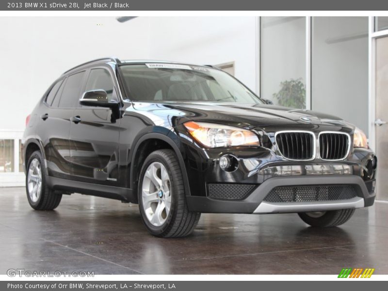 Jet Black / Black 2013 BMW X1 sDrive 28i